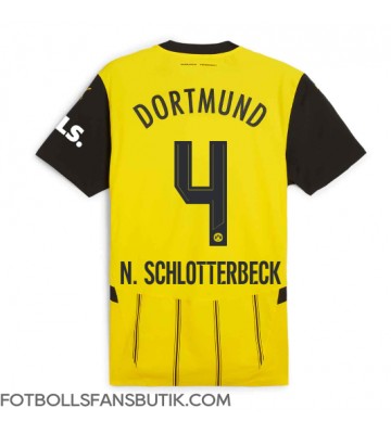 Borussia Dortmund Nico Schlotterbeck #4 Replika Hemmatröja 2024-25 Kortärmad